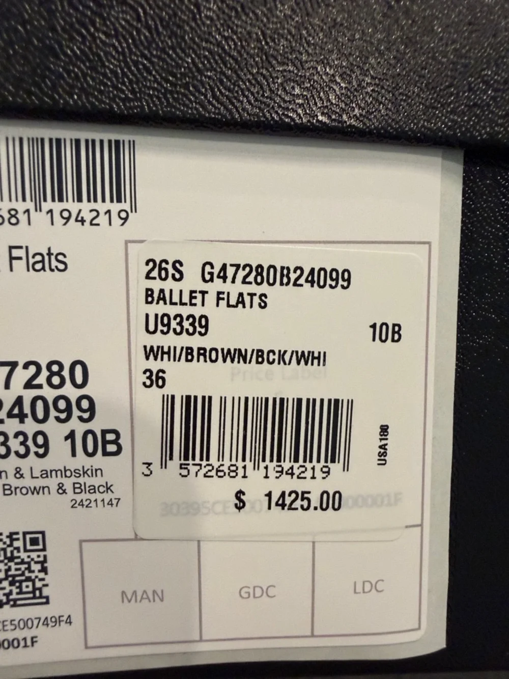 CHANEL Ballet Flats NEVER WORN size 36 Blazy 26S debut - Picture 8 of 8